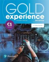 Gold Experience 2ed C1 SB+ online practice PEARSON. Autor: Boyd Elaine, Edwards Lynda. SmakLiter.pl Okładka książki Gold Experience 2ed C1 SB+ online practice PEARSON