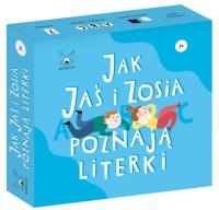 Opakowanie Gra Jak Jaś i Zosia poznają literki