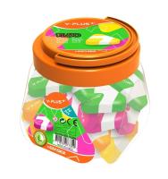 Opakowanie Gumka neonowa Fluo (30szt)