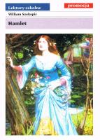 Hamlet. Autor: William Szekspir. SmakLiter.pl Okładka książki Hamlet