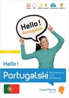 Hello! Portugalski. Błyskawiczny kurs obrazkowy A1. Autor: Wajda Natalia. SmakLiter.pl Okładka książki Hello! Portugalski. Błyskawiczny kurs obrazkowy A1