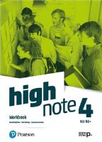 High Note 4 WB B2/B2+ + Online Practice PEARSON. Autor: Daniel Brayshaw, Hastings Bob, Sosnowska Danuta Joanna. SmakLiter.pl Okładka książki High Note 4 WB B2/B2+ + Online Practice PEARSON