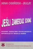 Okładka książki Jeśli zamierzasz schudnąć  Programy oddziaływań psychologicznych wspomagających redukcję nadwagi