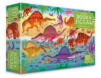 Opakowanie JIGSAW WITH A BOOK DINOSAURS