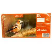Opakowanie Koperty DL białe SK op. 25 szt. 3011, A&G