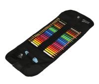 Opakowanie Kredki akwarelowe Mondeluz Koh-i-Noor 3720 24 kolory w czarnym etui