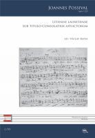 Litaniae lauretanae. Autor: Joannes Possival. SmakLiter.pl Okładka książki Litaniae lauretanae