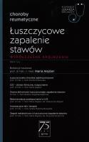Łuszczycowe zapalenie stawów. Autor: Maria Majdan (red.). SmakLiter.pl Okładka książki Łuszczycowe zapalenie stawów
