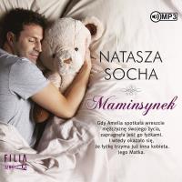 Maminsynek. Autor: Natasza Socha. SmakLiter.pl Okładka książki Maminsynek