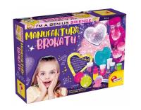 Manufaktura brokatu. Wydawca: Lisciani. SmakLiter.pl Opakowanie Manufaktura brokatu