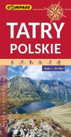 Okładka książki Mapa turystyczna - Tatry Polskie 1:30 000