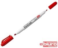 Opakowanie Marker do tablic dwustronny czerwony (12szt) TOMA