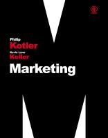 Marketing. Autor: Philip Kotler. SmakLiter.pl Okładka książki Marketing