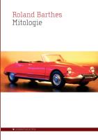 Mitologie. Autor: Barthes Roland. SmakLiter.pl Okładka książki Mitologie
