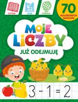 Moje liczby: Już odejmuję. Autor: Monika Kalinowska. SmakLiter.pl Okładka książki Moje liczby: Już odejmuję