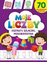 Moje liczby: Kształty, szlaczki, podobieństwa. Autor: Monika Kalinowska. SmakLiter.pl Okładka książki Moje liczby: Kształty, szlaczki, podobieństwa