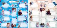 Opakowanie Naklejki na zeszyty Frozen II