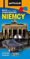 Niemcy mapa samochodowa 1:650000/Galileos/. Wydawca: Studio Plan. SmakLiter.pl Opakowanie Niemcy mapa samochodowa 1:650000/Galileos/