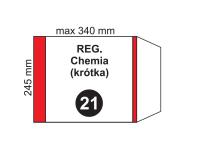 Opakowanie Okładka na podr regulowana krótka NR 21 (20szt)
