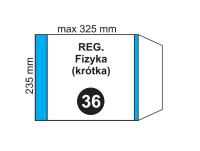 Opakowanie Okładka na podr regulowana NR 36 (20szt)