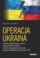 Operacja Ukraina. Autor: Karczmarek Michał. SmakLiter.pl Okładka książki Operacja Ukraina