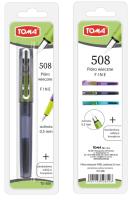 Pióro wieczne Fine-508 TOMA. Wydawca: TOMA. SmakLiter.pl Opakowanie Pióro wieczne Fine-508 TOMA