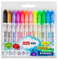 Opakowanie Pisaki spiralne zapachowe Mini 12 kol EASY