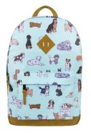 Okładka książki Plecak dwukomorowy błękitny Psy PAUL&CO