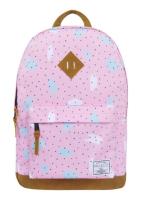 Okładka książki Plecak dwukomorowy różowy Kropki i plamy PAUL&CO
