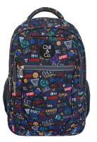 Opakowanie Plecak trzykomorowy czarny Sport