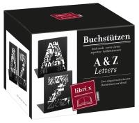 Podpórki do książek - Litery. Wydawca: Moses. SmakLiter.pl Opakowanie Podpórki do książek - Litery