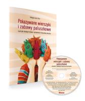 Pokazywane wierszyki i zabawy paluszkowe + CD. Autor: Małgorzata Koc. SmakLiter.pl Okładka książki Pokazywane wierszyki i zabawy paluszkowe + CD