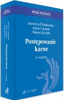 Postępowanie karne WYD.4/2019. Autor: Opracowanie zbiorowe. SmakLiter.pl Okładka książki Postępowanie karne WYD.4/2019