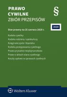 Okładka książki Prawo Cywilne Zbiór Przepisów w.53/2020