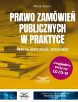 Prawo zamówień publicznych w praktyce. Autor: Kozyra Marta. SmakLiter.pl Okładka książki Prawo zamówień publicznych w praktyce