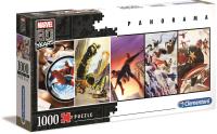 Puzzle 1000 panorama Marvel 80 lat 39546. Wydawca: Clementoni. SmakLiter.pl Opakowanie Puzzle 1000 panorama Marvel 80 lat 39546