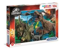 Opakowanie Puzzle 104 super kolor Park Jurajski 27196