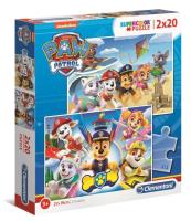 Puzzle 2x20 Super Kolor Paw Patrol. Wydawca: Clementoni. SmakLiter.pl Opakowanie Puzzle 2x20 Super Kolor Paw Patrol
