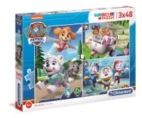 Puzzle 3x48 Paw Patrol. Wydawca: Clementoni. SmakLiter.pl Opakowanie Puzzle 3x48 Paw Patrol