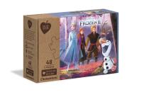 Puzzle 3x48 Play For Future Frozen 2. Wydawca: Clementoni. SmakLiter.pl Opakowanie Puzzle 3x48 Play For Future Frozen 2
