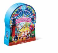 Puzzle 48 Dzień w Wesołym Miasteczku. Wydawca: Crocodile Creek. SmakLiter.pl Opakowanie Puzzle 48 Dzień w Wesołym Miasteczku