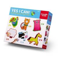 Puzzle Yes I can Podwórko. Wydawca: Crocodile Creek. SmakLiter.pl Opakowanie Puzzle Yes I can Podwórko
