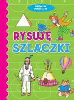 Okładka książki Rysuję szlaczki. Książeczka sześciolatka