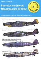 Samolot mysliwski Messerschmitt Bf 109 G. Autor: Tomasz J. Kowalski. SmakLiter.pl Okładka książki Samolot mysliwski Messerschmitt Bf 109 G