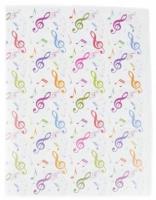 Opakowanie Segregator - z kolorowymi kluczami wiolinowymi