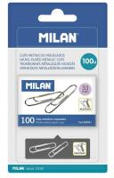 Opakowanie Spinacze metalowe 33mm 100szt MILAN