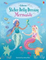 Sticker Dolly Dressing Mermaids. Autor: Watt Fiona. SmakLiter.pl Okładka książki Sticker Dolly Dressing Mermaids