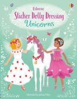 Sticker Dolly Dressing Unicorns. Autor: Watt Fiona. SmakLiter.pl Okładka książki Sticker Dolly Dressing Unicorns