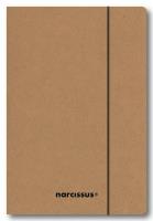 Teczka A4 z gumką Eco Kraft. Wydawca: Narcissus. SmakLiter.pl Opakowanie Teczka A4 z gumką Eco Kraft