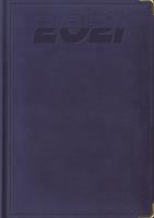 Opakowanie Terminarz 2021 A5 Lux granatowy złocony